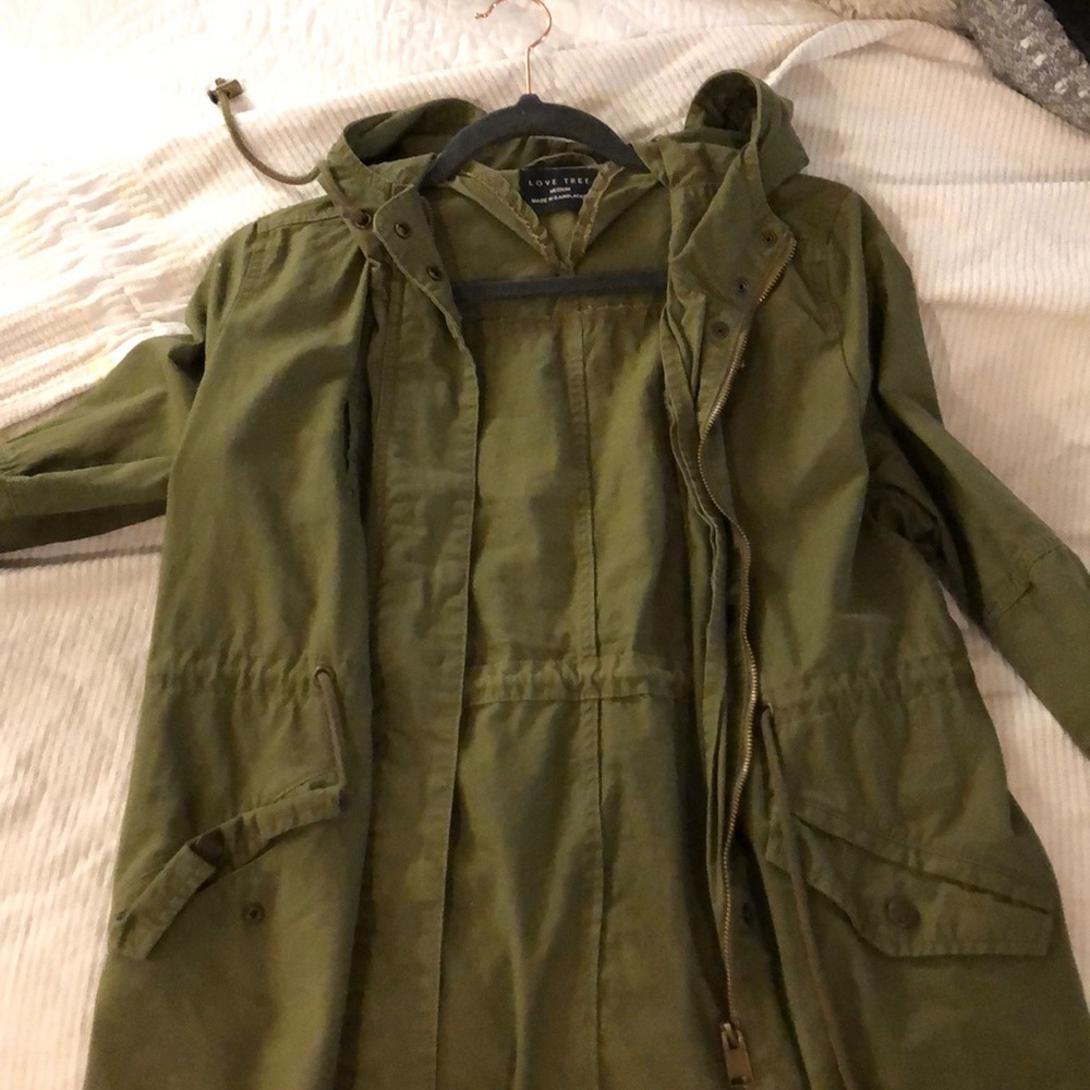 Army green jacket!